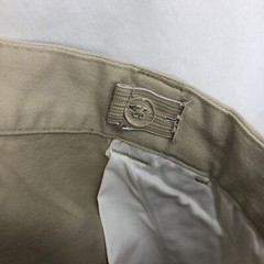 Cat & Jack Boys Bermuda Shorts Khaki Beige Uniform Adjustable Waist 16 Husky L22