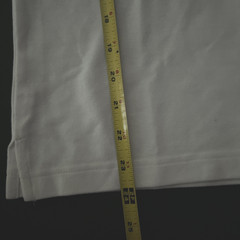 Boys Size L 14-16 POLO Shirt NAUTICA White Collared School Uniform Short Sleeve