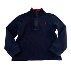 Polo Ralph Lauren Blue Half Zip Sweater Boy’s Size 6 | 71-47