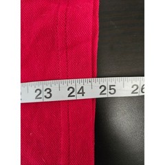Kids Red Long Sleeve Polo Shirt Cotton Casual School Uniform Top Size L 10-12