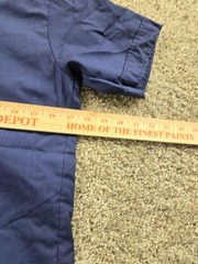 Vintage Boy Scouts Of America Shirt Boys 14-16 Blue Official Uniform