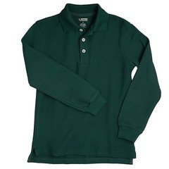 French TOAST POLO Shirt Maroon Green RED NAVY Black BLUE 4 – 20 Long SL UNIFORM