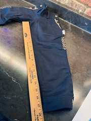 Child’s GILMAR Uniform Dark Blue Side Button Pampeiro Pants