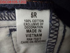 NWOT – Genuine Boys’ Navy Uniform Pants, Size 5 Regular