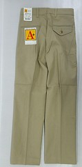 Boys A+ Khaki Pleated Front Uniform Pants Sizes 8Reg. & 14Reg.