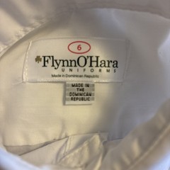 Flynn O’ Hara Uniforms Short Sleeve Oxford Shirt Boy’s 6 Years While Color