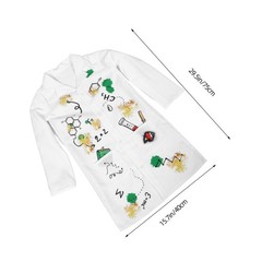 Children’s Scientist Suit Doctor Coat Costume Dress up for Toddlers