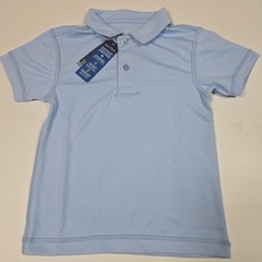 Nautica Boys Sensory-Friendly School Uniform Polo Shirt Light Blue Size M (5) NW