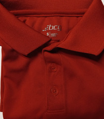 School Uniform Polo Shirts Red Navy Blue Lot of 5 Small Size 7-8 Boy/Girl