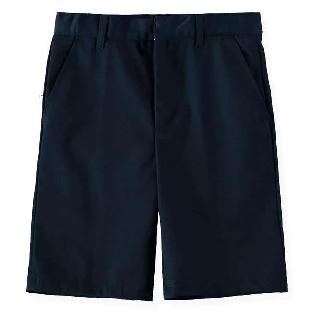 Authentic Galaxy School Uniform Shorts Boys 20 Navy Flat Front