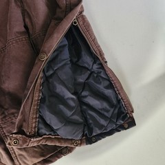 Berne Workwear 4T Brown Canvas Insulated Kids Overalls