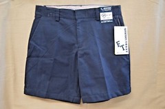 U PICK FRENCH TOAST Boy Uniform SHORTS Navy BLUE Khaki SZ 6 – 16 Regular & HUSKY