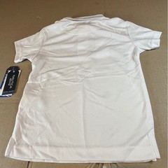 Nautica Boys School Uniform White Performance Polo Shirt Size M 5 N481685E NEW