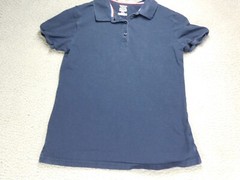 French Toast Boys Uniform/Casual Short Sleeve Polo Shirt Navy Blue Cotton Blend