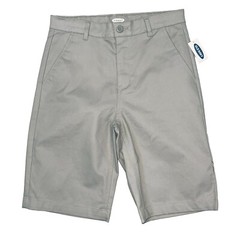 Old Navy Boys 16 Uniform Built in Flex Stain Resistant Khaki Short School NEW