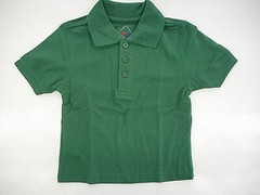 Boys R/K Platinum Green Uniform/Casual Polo Shirt Sizes XXSmall – Large