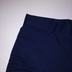Faded Glory Uniform Shorts Navy Blue Scotchgaurd