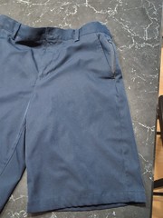 Lands And Uniform Shorts Size 16 Boys Athletic Fit And Soft Material Navy