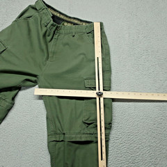 Boy Scouts of America Cargo Pants Boys Youth 32 Olive Green Convertible Uniform