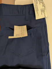 Official BSA Cub Scout Uniform Blue Pants size 14 Waist 27 x 32″ NWT Poly Cotton