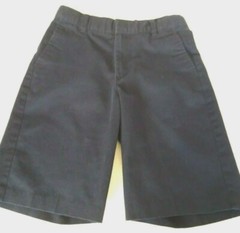 Boys Navy Blue Uniform Shorts Size 12