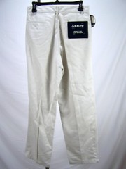Arrow Pants Boys Youth Size 18 29×30 Tan Khaki 4 Pocket Pleated Stain Repellent