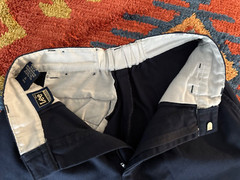 Lee School Boys Navy Blue Uniform Pleated Pants Size 12