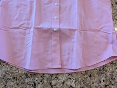 Classberry Kids Uniform long sleeve button up shirt Pink size 22