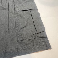 NWT Childrens Place Boys Size 14H Cargo Shorts Gray Uniform Husky Pockets School
