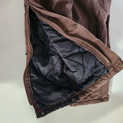 Berne Workwear 4T Brown Canvas Insulated Kids Overalls