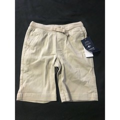 Chaps Boys School Approved Performance Stretch Khaki Waist Shorts 5 Regular!
