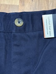 French Toast (Sz 6-16) Boy’s Performance Uniform Shorts Adjustable Waist, Navy