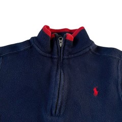 Polo Ralph Lauren Blue Half Zip Sweater Boy’s Size 6 | 71-47