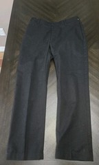 K-12 Gear School Uniform Boys Black Pants 16 Husky With Waist Adjustable Straps