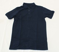 Authentic Galaxy By Harvic Boy’s S/S Pique Polo Shirt BE5 Navy Size 10 NWT