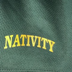 Flynn & O’Hara Shorts Youth Small Green Drawstring with Elastic Band NATIVITY