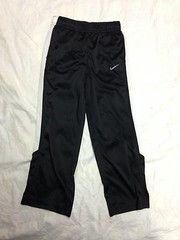 Boy’s NIKE Black/White Athletic Pants Warm Ups Sz 4