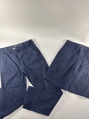 Old Navy School Uniform Navy Blue Pants And Shorts Size 14 Adjustable Waist