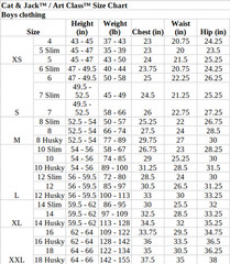 Cat & Jack Boys School Uniform Pants – Husky Sizes, Skinny & Straight Fit