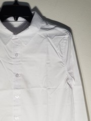 SOLOCOTE Boys White Dress Shirt Long Sleeve Uniform Blouse Formal Size 9Y New