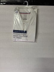 French Toast White Polo Youth XXL 18/20 School Uniform NEW Sealed Unopened