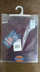 Dickies Kids Long Sleeve Polo Shirt Uniform – Brown Size XS (4) – New
