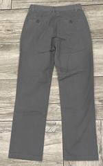 Bienzoe US Size 12 Boys Gray Chino Pants adjustable waist Brand New with Tags