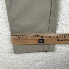 IZOD Pants Boys 12 Beige School Uniform Adjustable Waist Stretch Chino