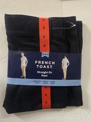NWT French Toast Boys Size 6 Straight Fit School Uniform Pants Khaki & Navy 4 Ct