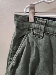 Boy Scout Shorts Boys 12 GRN Uniform Canvas Cargo Outdoor Uitility Adjust Waist