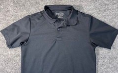 Nautica Boys School Uniform Polo Shirt Black Size L/G 14/16