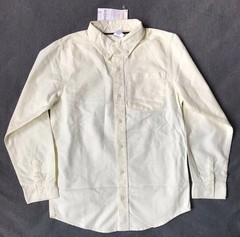 GYMBOREE NWT Yellow Oxford Dress Shirt size L 10-12 yrs Back to School Uniform