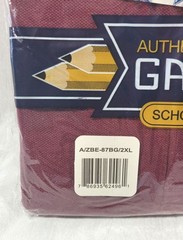 2 Galaxy Boy’s School Uniform Short Sleeve Polos – Burgundy – Sz 2XL 18/20