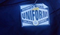 Lot Of 2 Boys Galaxy Authentic Navy Blue Uniform Shorts sz 14 Husky NWT